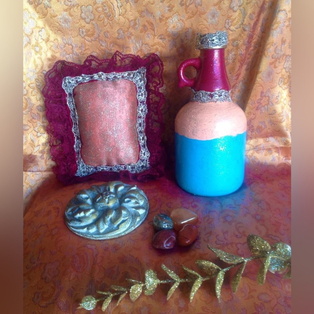 Handcrafted  Gypsy Bottle Prophetic Elixir - Picture 8 of 8